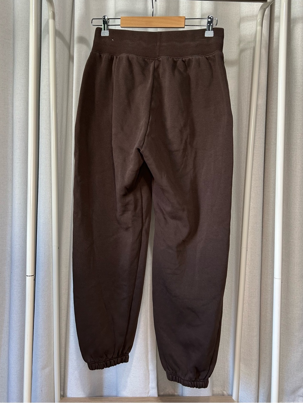 🍂NIKE Women's Brown Logo Jogger Pants - Size Small - Picture 3 of 5